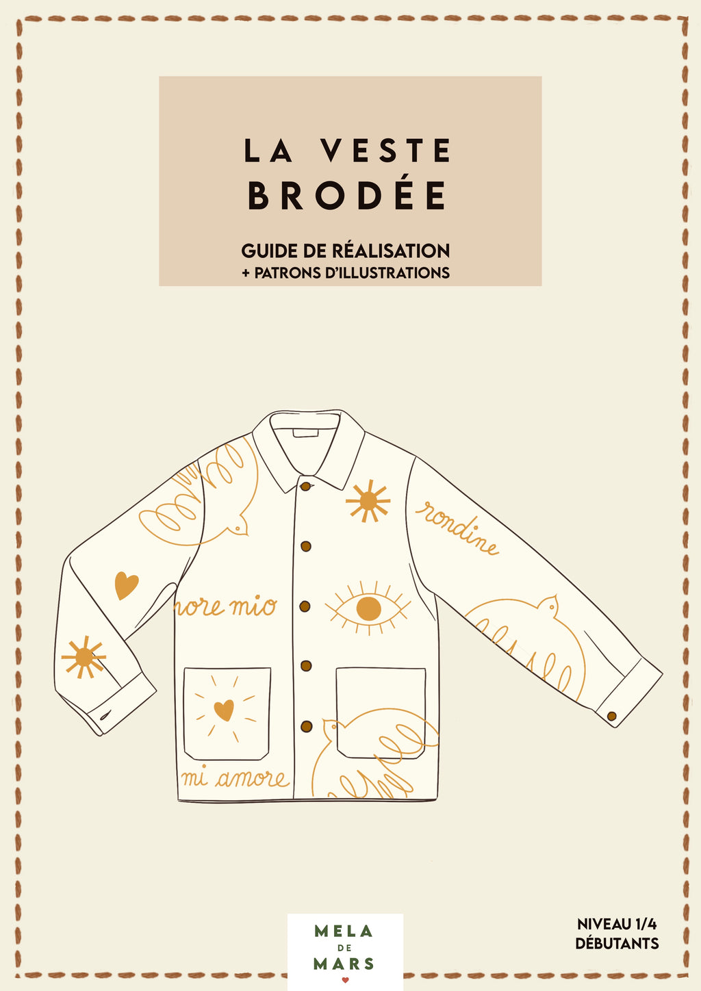 La  veste Brodée