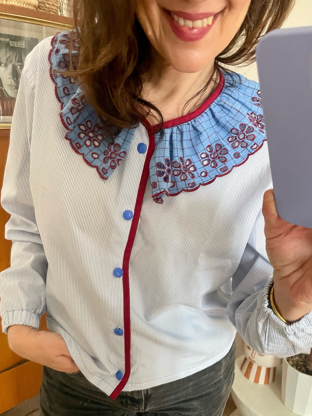 LA DUCHESSE circus bleu et rouge