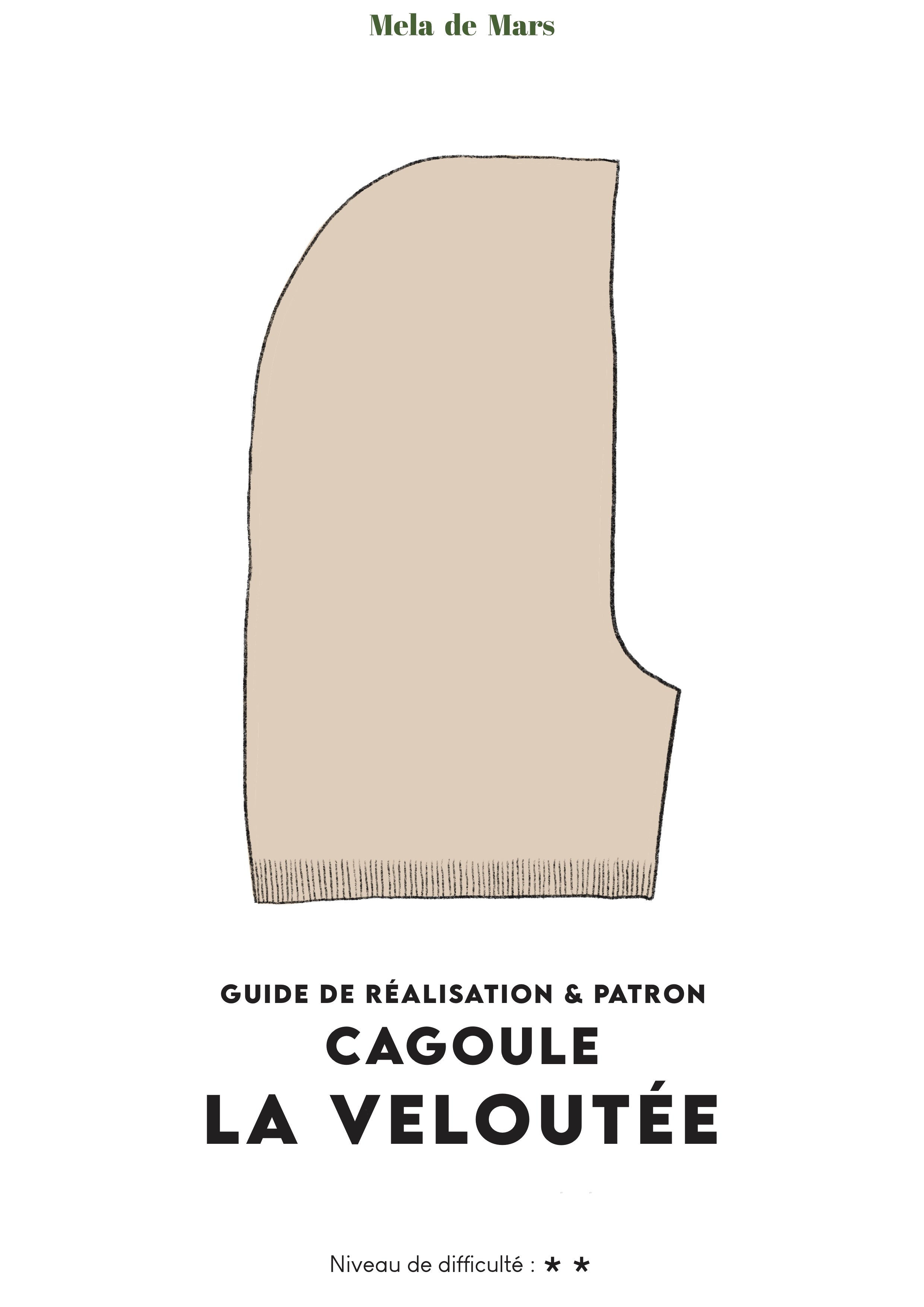 La cagoule Veloutée