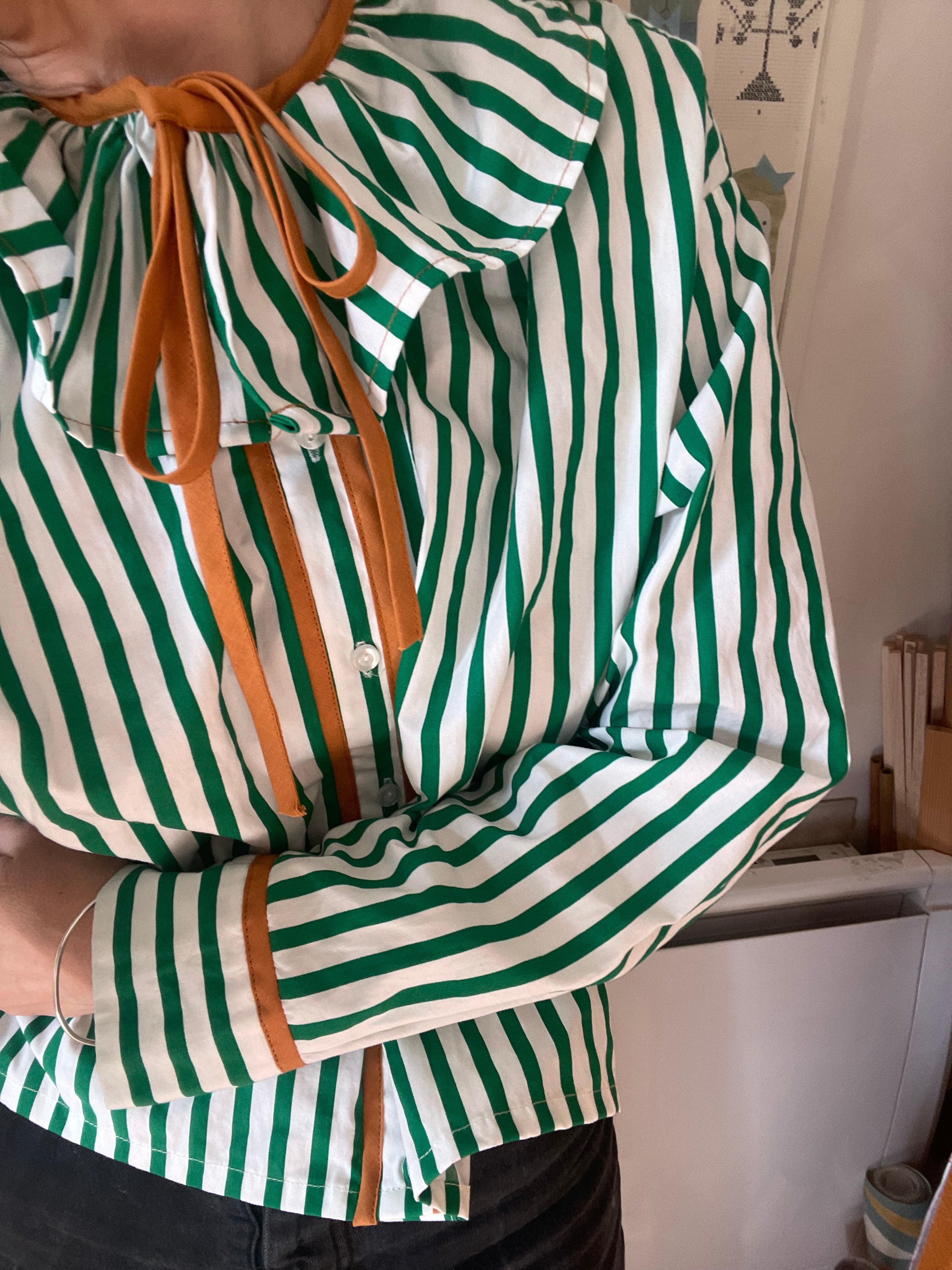 LA DUCHESSE rayures vertes