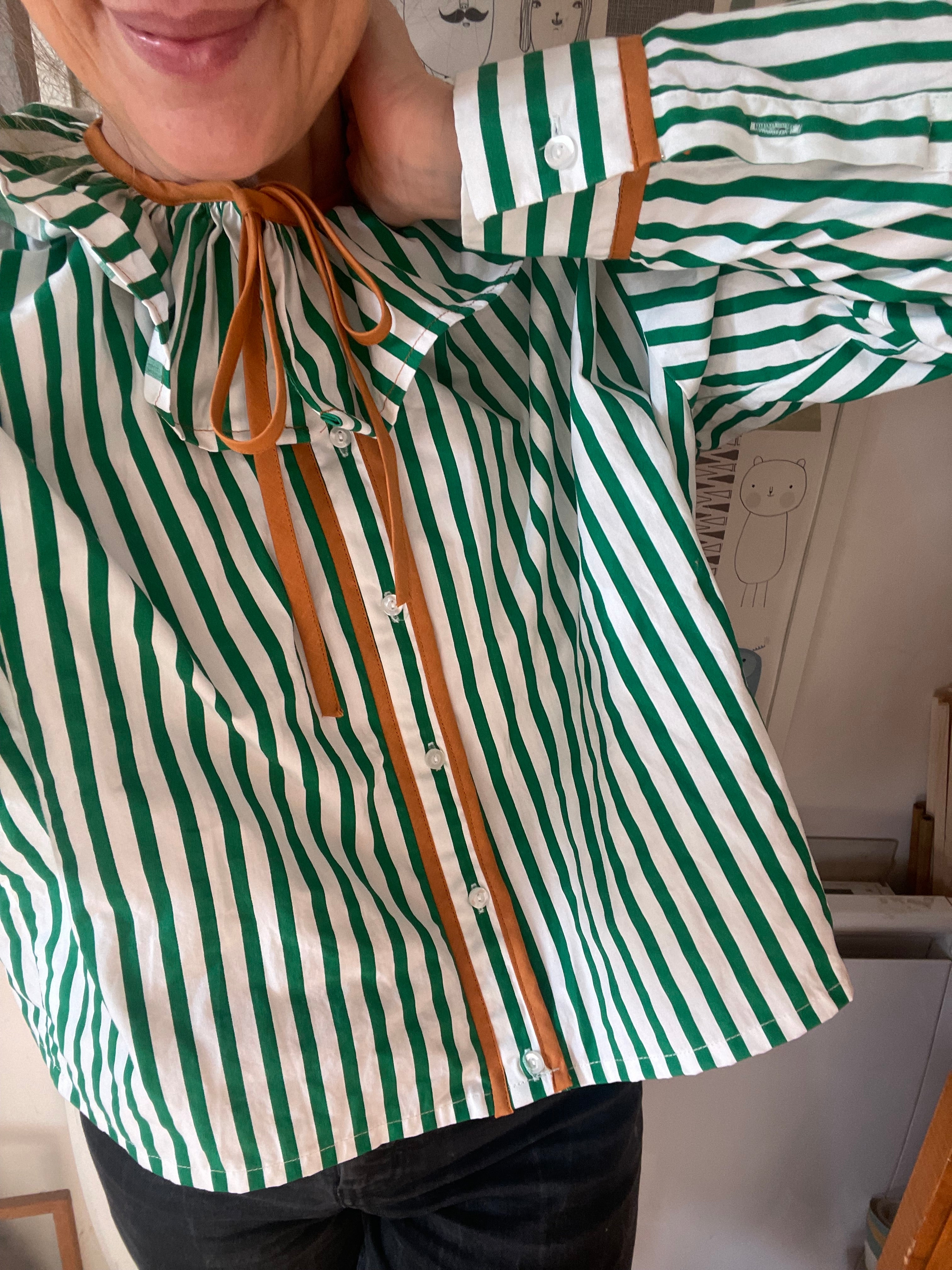 LA DUCHESSE rayures vertes