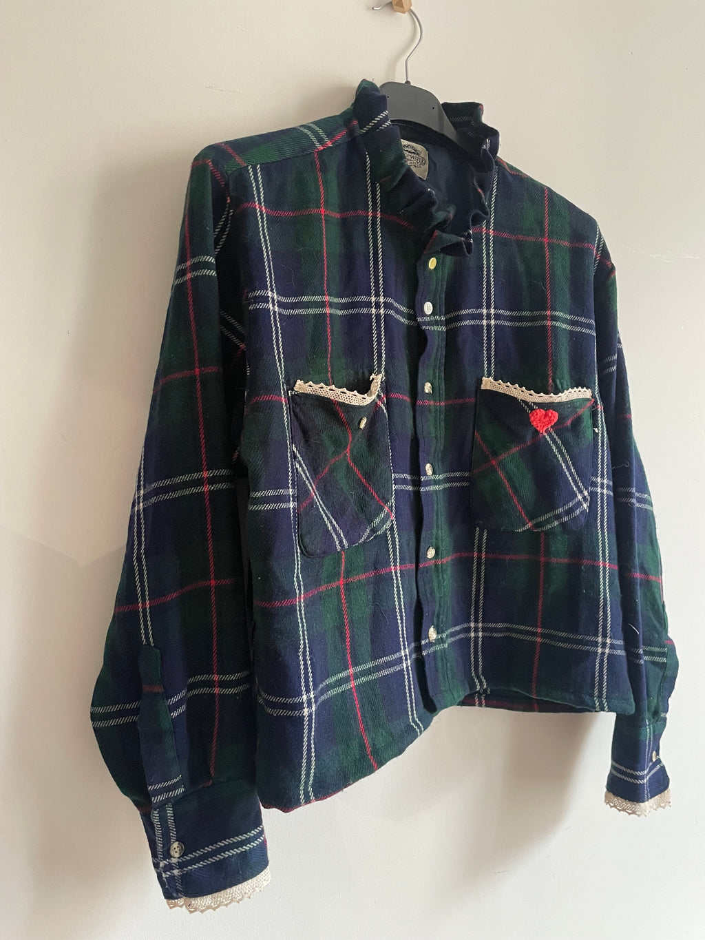 LA PASSIONNÉE tartan marine