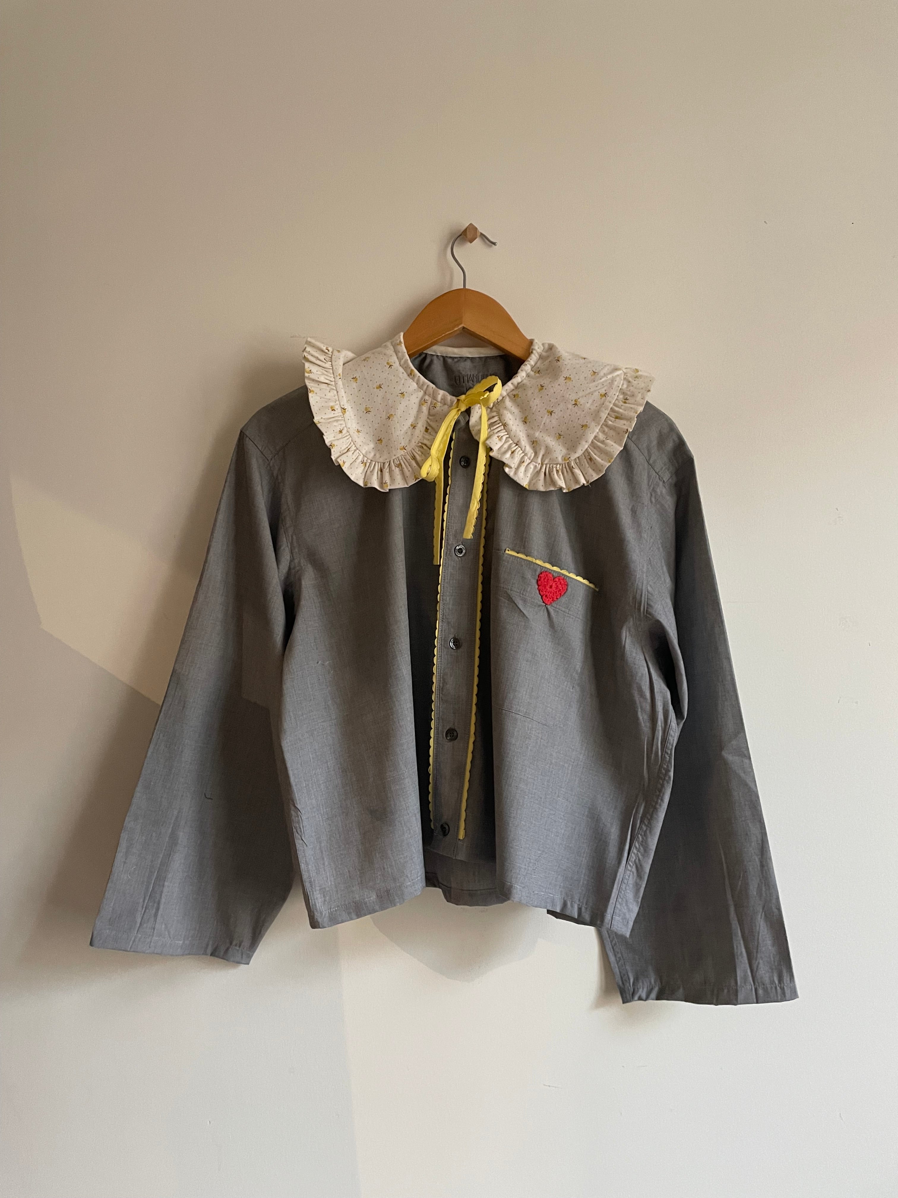 LA COQUETTE gris et citron