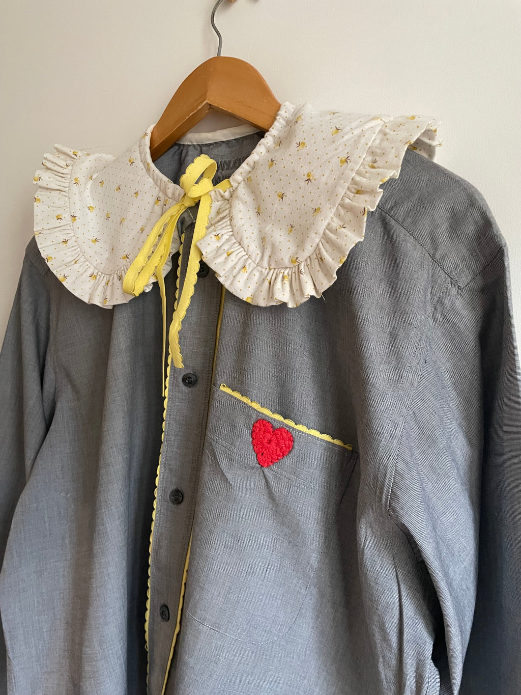 LA COQUETTE gris et citron