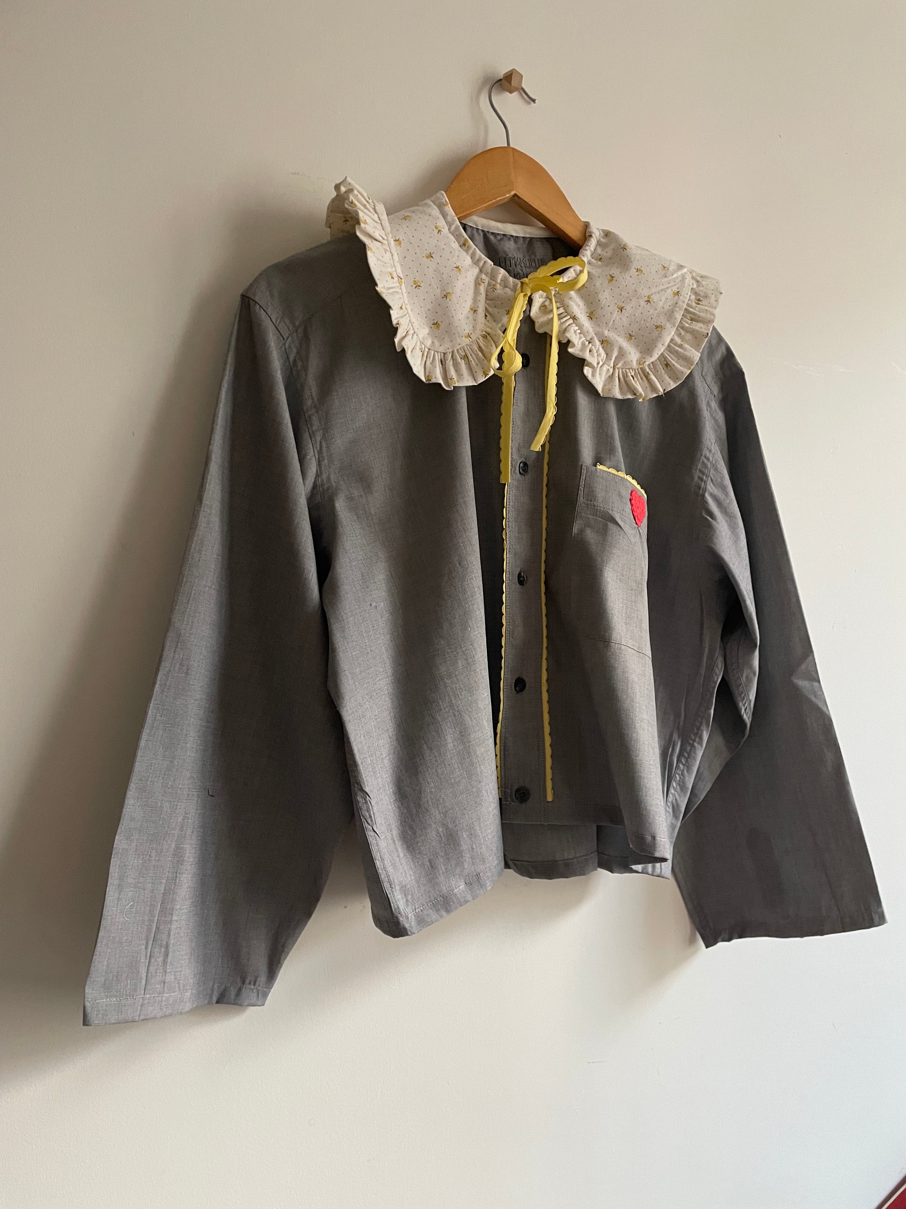 LA COQUETTE gris et citron