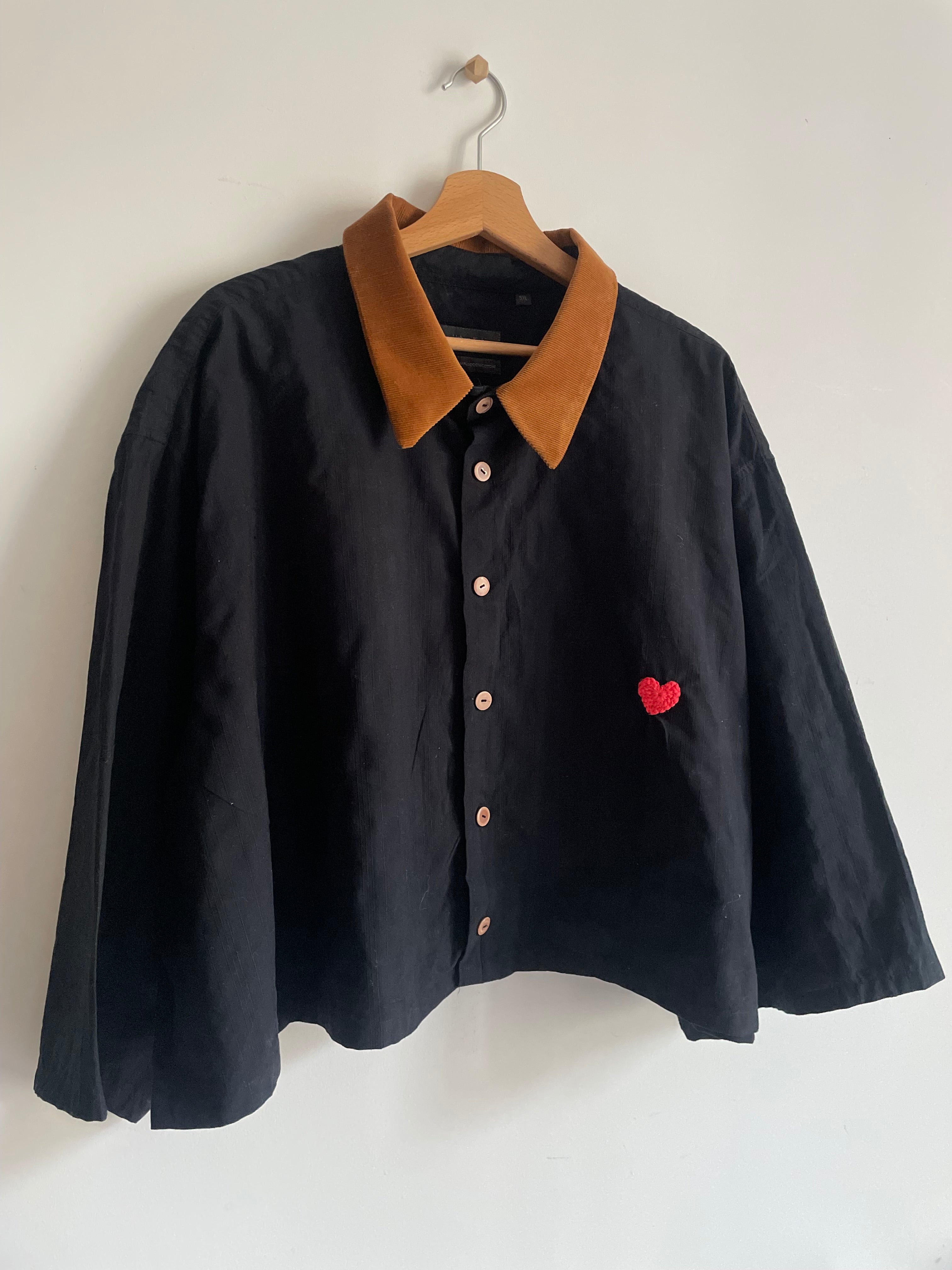 LA GALANTE noir et velours caramel