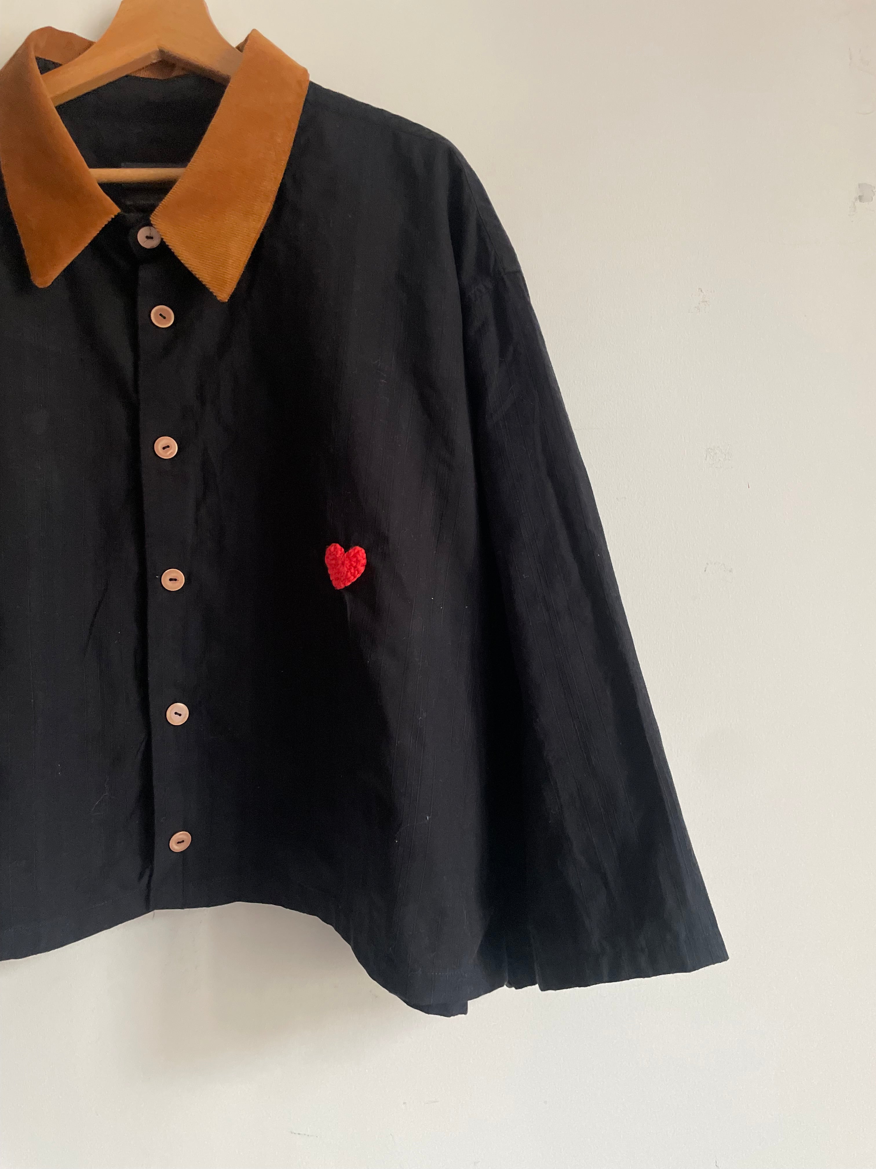 LA GALANTE noir et velours caramel