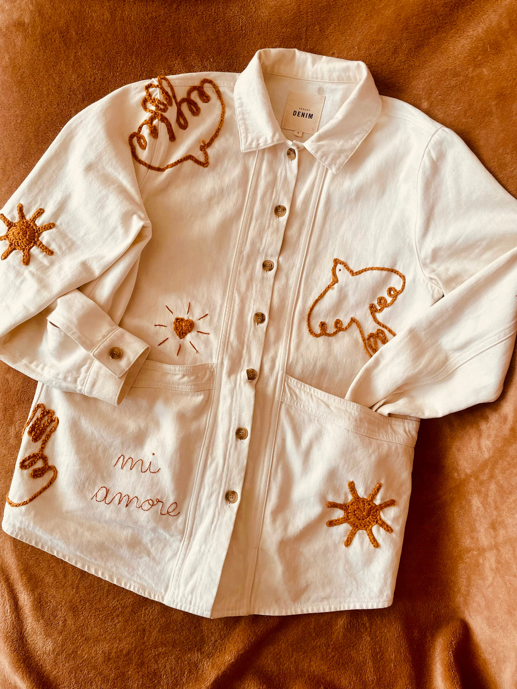 La  veste Brodée